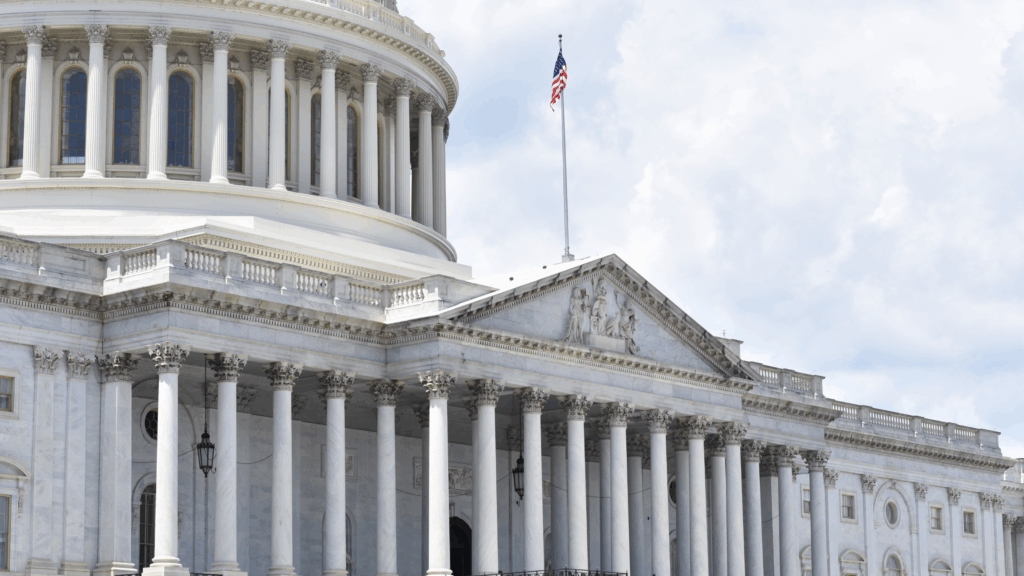 Modern government building representing public sector digital transformation in 2025